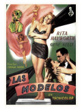 Cover Girl  Spanish Movie Poster  1944