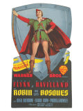 The Adventures of Robin Hood  Spanish Movie Poster  1938
