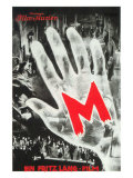M  German Movie Poster  1931