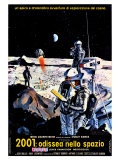 2001: A Space Odyssey  Italian Movie Poster  1968