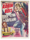 The Adventures of Robin Hood  Belgian Movie Poster  1938