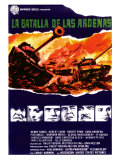 Battle of the Bulge  Spanish Movie Poster  1966