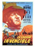 She Wore a Yellow Ribbon  Spanish Movie Poster  1949