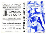 Top Hat  Spanish Movie Poster  1935