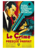 Dial M For Murder  French Movie Poster  1954