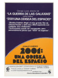 2001: A Space Odyssey  Spanish Movie Poster  1968
