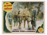 Tarzan Escapes  Spanish Movie Poster  1936