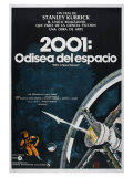 2001: A Space Odyssey  Argentine Movie Poster  1968