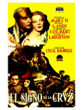 The Sign of the Cross  Spanish Movie Poster  1932