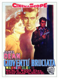 Rebel Without a Cause  Italian Movie Poster  1955