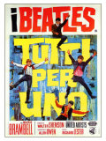 A Hard Day's Night  Italian Movie Poster  1964