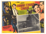 Where the Sidewalk Ends  Spanish Movie Poster  1950