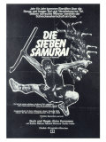 Seven Samurai  German Movie Poster  1954