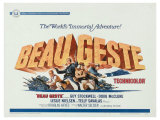 Beau Geste  UK Movie Poster  1939