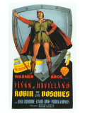 The Adventures of Robin Hood  Spanish Movie Poster  1938