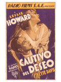 Of Human Bondage  Spanish Movie Poster  1934