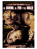 The Good  The Bad and The Ugly  Spanish Movie Poster  1966