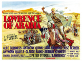 Lawrence of Arabia  UK Movie Poster  1963
