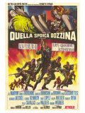 The Dirty Dozen  Italian Movie Poster  1967