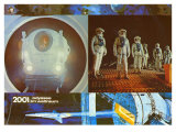 2001: A Space Odyssey  German Movie Poster  1968