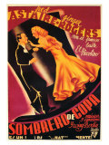 Top Hat  Spanish Movie Poster  1935