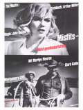 The Misfits  German Movie Poster  1961