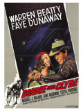 Bonnie and Clyde  German Movie Poster  1967