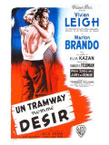 A Streetcar Named Desire  French Movie Poster  1951
