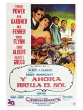 The Sun Also Rises  Argentine Movie Poster  1957