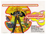 Barbarella  UK Movie Poster  1967