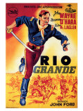 Rio Grande  Spanish Movie Poster  1950