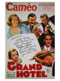 Grand Hotel  French Movie Poster  1932