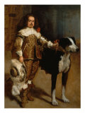 Dwarf with Dog