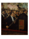 L'orchestre de l'Opera (The Orchestra of the Opera)  c 1870