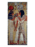 Goddess Hathor and King Sethi I