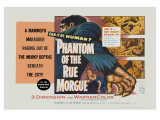 Phantom of the Rue Morgue  UK Movie Poster  1954