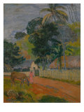 Tahitian Landscape  1899