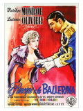 The Prince and the Showgirl  Italian Movie Poster  1957