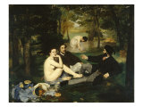 Le Dejeuner sur l'herbe (Luncheon on the Grass)  1863