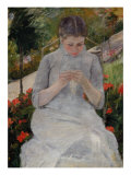 Girl in Garden