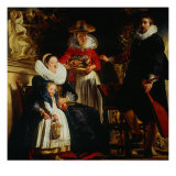 Portrait of the Artist's Family in the Garden