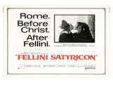 Fellini Satyricon  UK Movie Poster  1969
