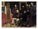 A Studio at Batignolles (Homage to Manet)