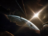 Mining Colony on an Asteroid