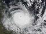 Severe Tropical Cyclone Hamish in the South Pacific Ocean