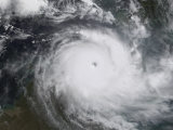 Cyclone Monica in the South Pacific Ocean
