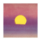 Sunset  c1972 (pink  purple  yellow)