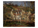 Les Toits Rouges  Coin de Village  Effet d'Hiver (The Red Roofs  View of a Village in Winter)  1877