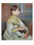 Portrait of Julie Manet or Little Girl with Cat