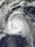 Hurricane Bill Off the East Coast